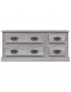 Mobile TV Grigio Sonoma 100x35,5x45 cm in Legno Multistrato