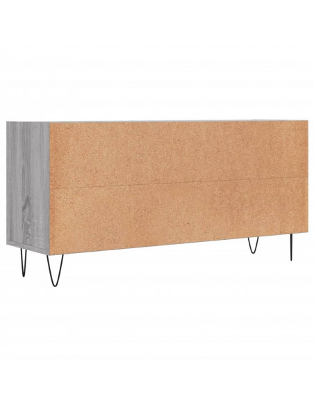 Mobile TV Grigio Sonoma 103,5x30x50 cm in Legno Multistrato