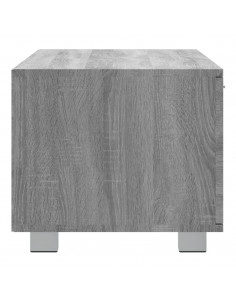Mobile TV Grigio Sonoma 140x40,5x35 cm in Legno Multistrato