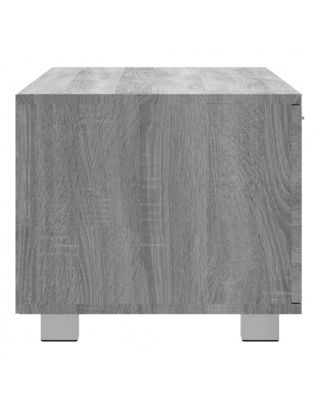 Mobile TV Grigio Sonoma 140x40,5x35 cm in Legno Multistrato