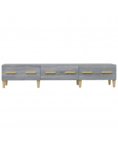 Mobile TV Grigio Sonoma 150x34,5x30 cm in Legno Multistrato