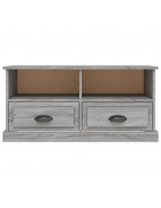 Mobile TV Grigio Sonoma 93x35,5x45 cm in Legno Multistrato