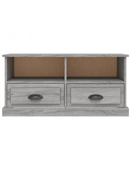 Mobile TV Grigio Sonoma 93x35,5x45 cm in Legno Multistrato