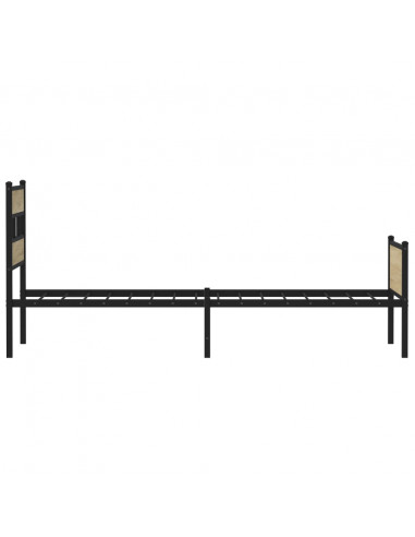 Giroletto senza Materasso Rovere Sonoma 80x200 cm in Truciolato