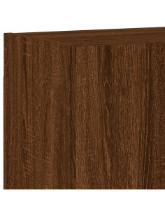 Mobile TV Parete Rovere Marrone 40,5x30x40 cm Legno Multistrato