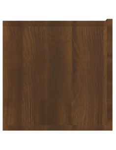 Mobile TV Pensile Rovere Marrone 60x30x30 cm Legno Multistrato