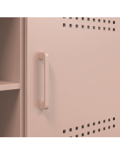 Mobile TV Rosa 100,5x39x50,5 cm in Acciaio