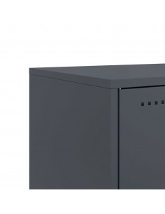 Mobile TV Rosa 100,5x39x60,5 cm in Acciaio