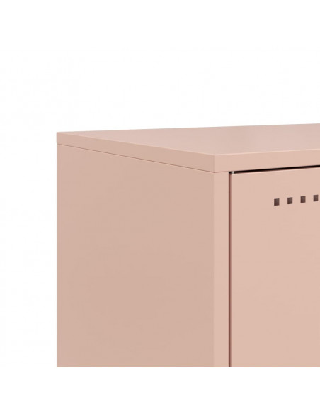 Mobile TV Rosa 68x39x60,5 cm in Acciaio
