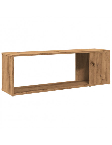 Mobile TV Rovere Artigianale 100x24x32 cm in Legno Multistrato