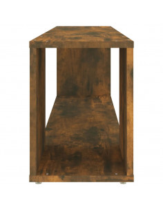 Mobile TV Rovere Fumo 100x24x32 cm in Legno Multistrato