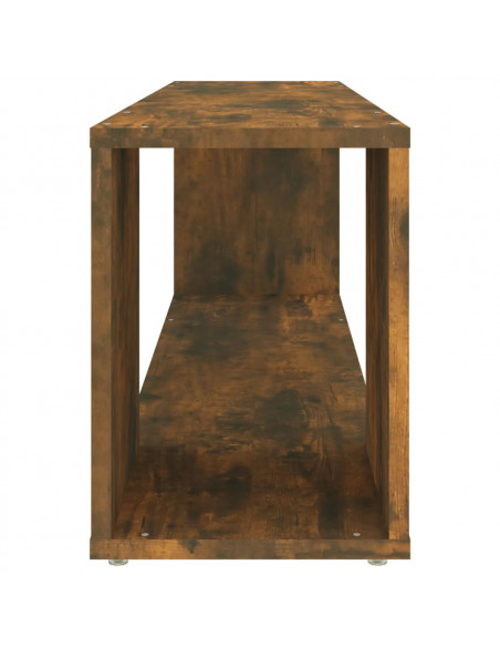 Mobile TV Rovere Fumo 100x24x32 cm in Legno Multistrato