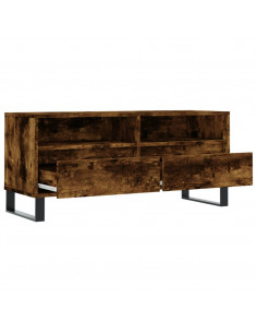 Mobile TV Rovere Fumo 100x34,5x44,5 cm in Legno Multistrato