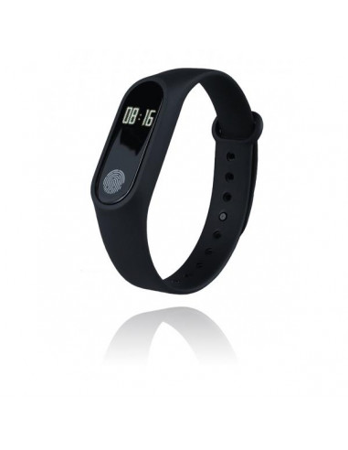 GOCLEVER SMART BAND MAXFIT BASIC OLED Braccialetto per rilevamento di attività 1,07 cm (0.42") IP67 Nero, Rosso