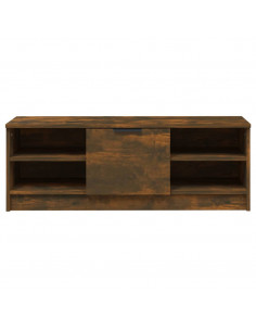 Mobile TV Rovere Fumo 102x35,5x36,5 cm in Legno Multistrato