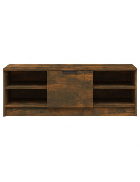 Mobile TV Rovere Fumo 102x35,5x36,5 cm in Legno Multistrato