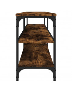 Mobile TV Rovere Fumo 160x30x50 cm in Legno Multistrato