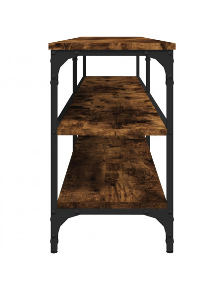 Mobile TV Rovere Fumo 160x30x50 cm in Legno Multistrato