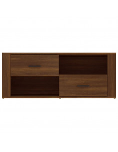 Mobile TV Rovere Marrone 100x35x40 cm in Legno Multistrato