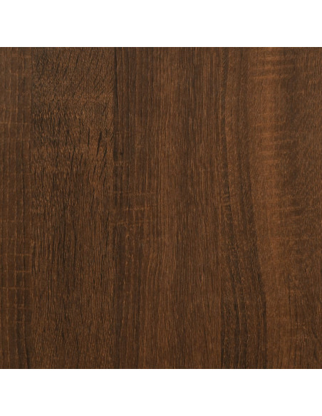 Mobile TV Rovere Marrone 100x35x55 cm in Legno Multistrato