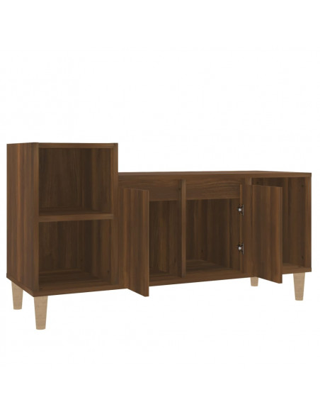 Mobile TV Rovere Marrone 100x35x55 cm in Legno Multistrato