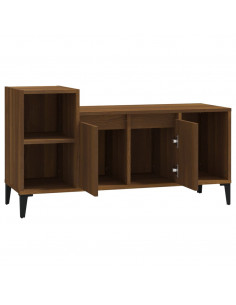 Mobile TV Rovere Marrone 100x35x55 cm in Legno Multistrato