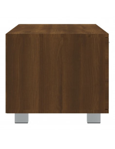 Mobile TV Rovere Marrone 140x40,5x35 cm in Legno Multistrato