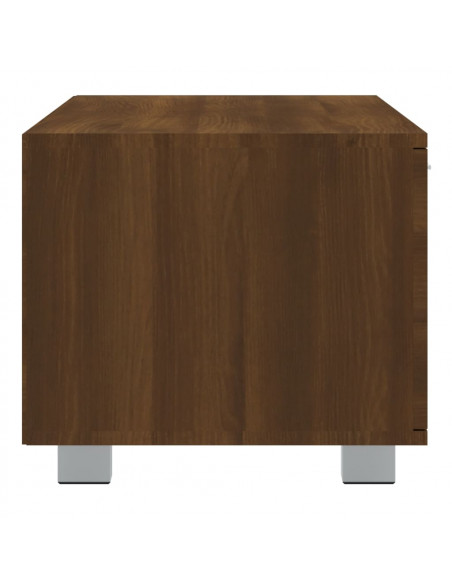 Mobile TV Rovere Marrone 140x40,5x35 cm in Legno Multistrato