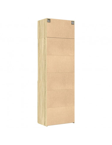 Armadietto Rovere Sonoma 70x42,5x225 cm in Truciolato