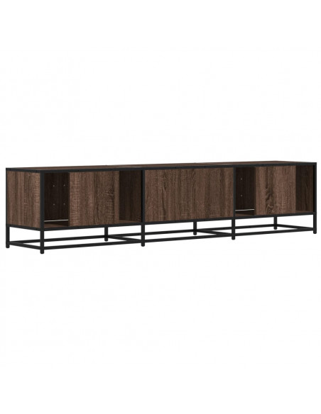 Mobile TV Rovere Marrone 180x35x41 cm in Truciolato