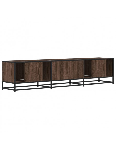 Mobile TV Rovere Marrone 180x35x41 cm in Truciolato