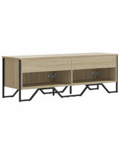 Mobile TV Rovere Sonoma 122x34x41 cm in Legno Multistrato