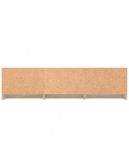 Mobile TV Rovere Sonoma 140x40x35,5 cm in Legno Multistrato