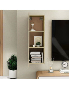 Mobile TV Rovere Sonoma 30,5x30x90 cm in Legno Multistrato
