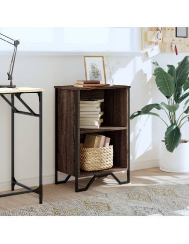 Libreria Rovere Marrone 50x31x74,5 cm in Legno Multistrato