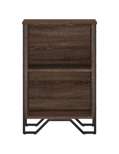 Libreria Rovere Marrone 50x31x74,5 cm in Legno Multistrato