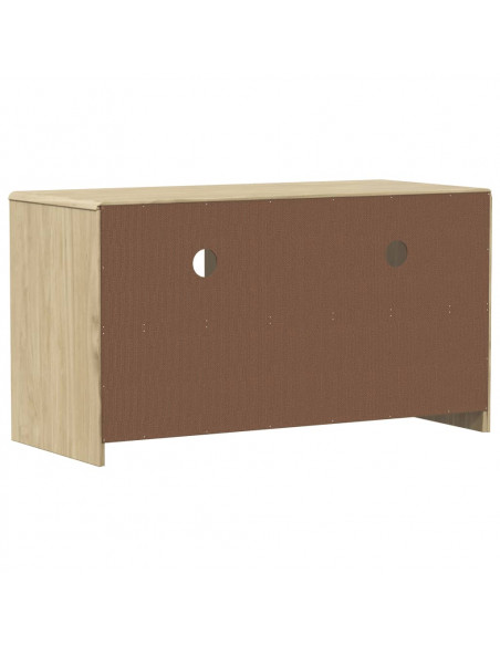 Mobile TV SAUDA Rovere 99x43x55 cm in Legno Massello di Pino