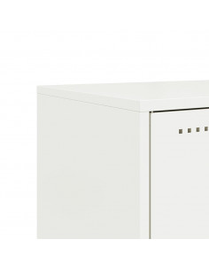 Mobile TV Verde Oliva 100,5x39x60,5 cm in Acciaio