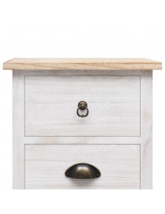 Mobiletto 35x25x87 cm in Legno di Paulownia