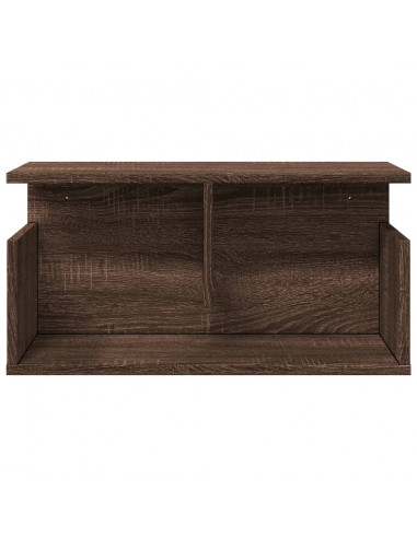 Mobile a Parete 60x20x30 cm Rovere Marrone in Truciolato