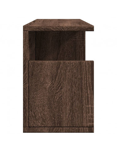 Mobile a Parete 60x20x30 cm Rovere Marrone in Truciolato