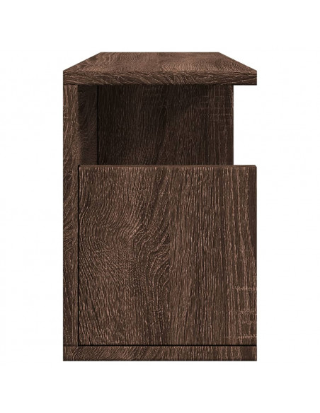 Mobile a Parete 60x20x30 cm Rovere Marrone in Truciolato