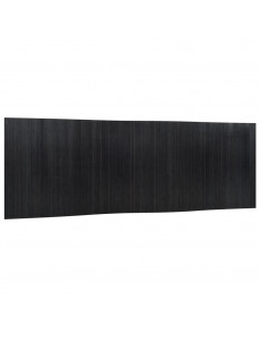 Divisorio Ambienti Nero 165x600 cm in Bambù 2
