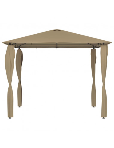 Gazebo con Montanti Rivestiti 3x3x2,6 m Talpa 160 g/m²