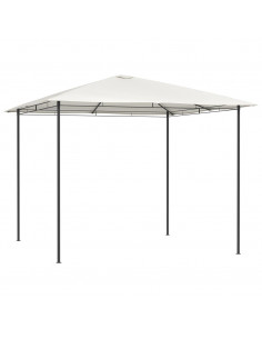 Gazebo 3x3x2,6 m Crema 160 g/m² 2