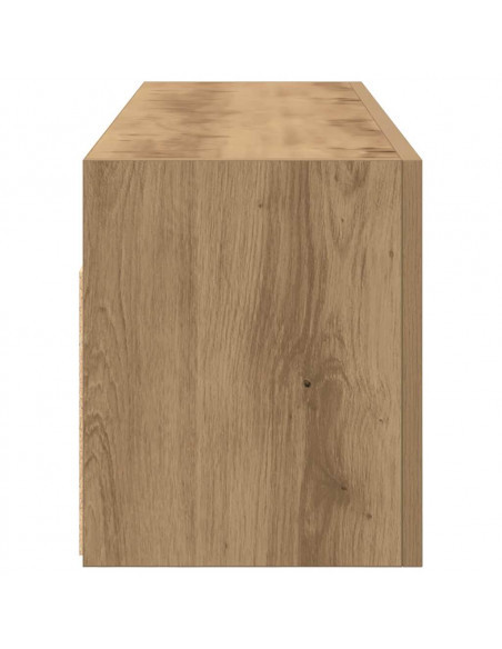Mobiletto da Bagno Rovere Artigianale 100x25x30 cm Truciolato