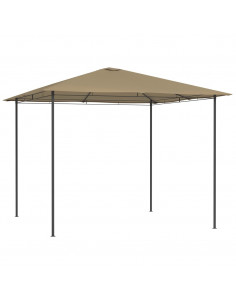 Gazebo 3x3x2,6 m Grigio Talpa 160 g/m² 2