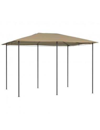 Gazebo 3x4x2,6 m Grigio Talpa 160 g/m²