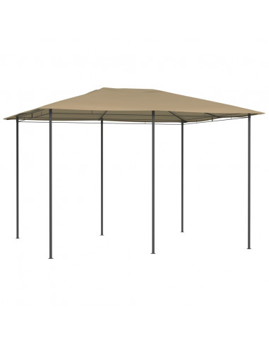 Gazebo 3x4x2,6 m Grigio Talpa 160 g/m²