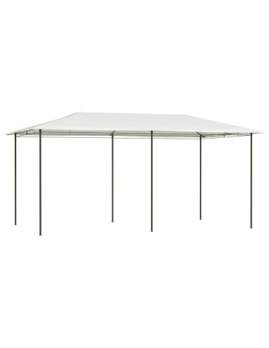 Gazebo 3x6x2,6 m Crema 160 g/m²